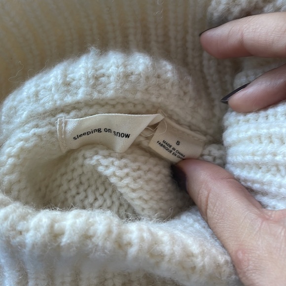 Anthropologie Alpaca Sweater with Pockets - Picture 3 of 3